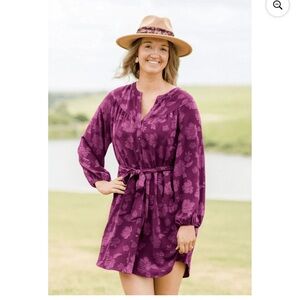 Pioneer Woman Belted Shirt Dress